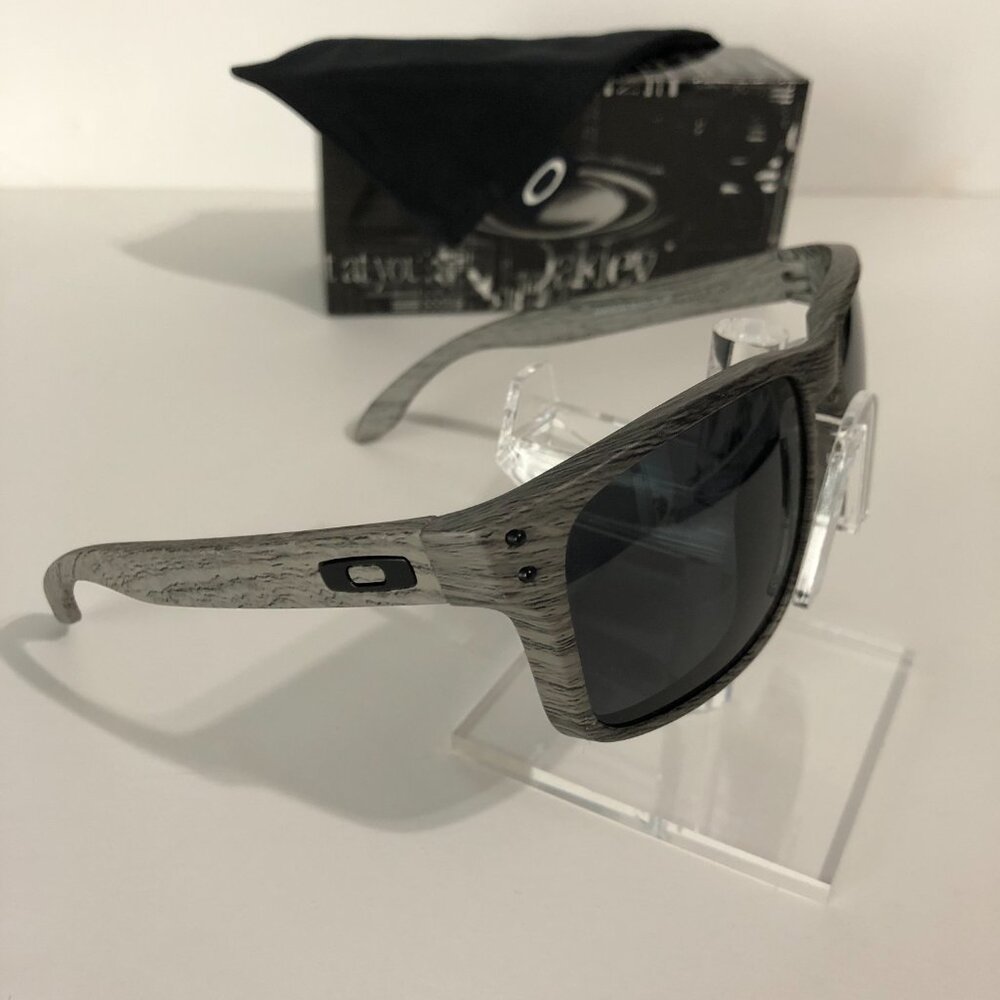 Woodgrain Prizm Polarized OAKLEY HOLBROOK Black Lenses 9102 - Picture 3 of 8